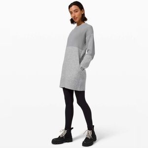 Lululemon/ 2021 Restful Intention/ Cashmere & Sherpa Blend Sweater Tunic